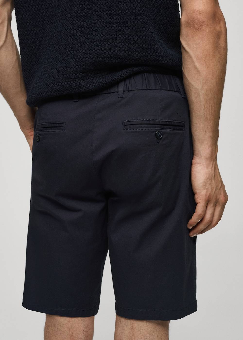Mango Slim-Fit-Bermudashorts im Chino-Stil aus Baumwolle Wochenangebot