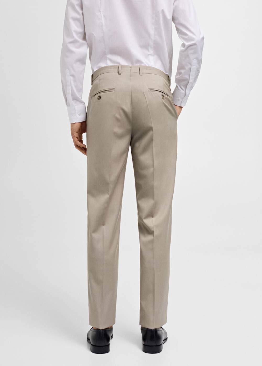 Mango Slim-Fit-Anzughose aus 100 % Schurwolle Begrenzte Freigabe