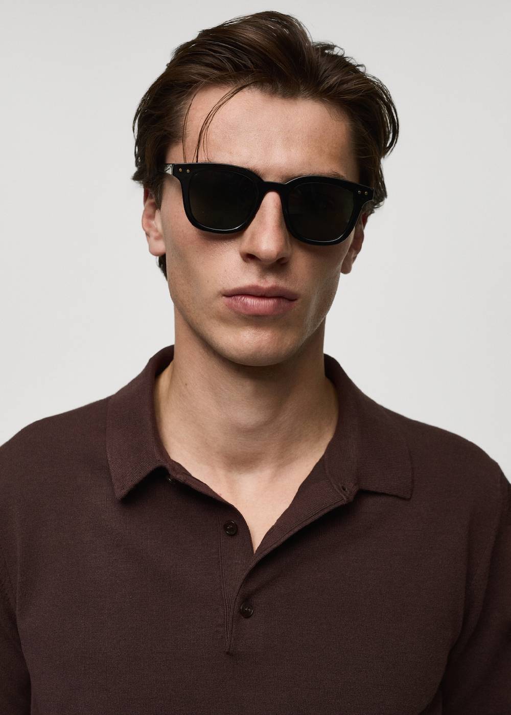 Mango Feinstrick-Poloshirt Bis zu 60% Rabatt
