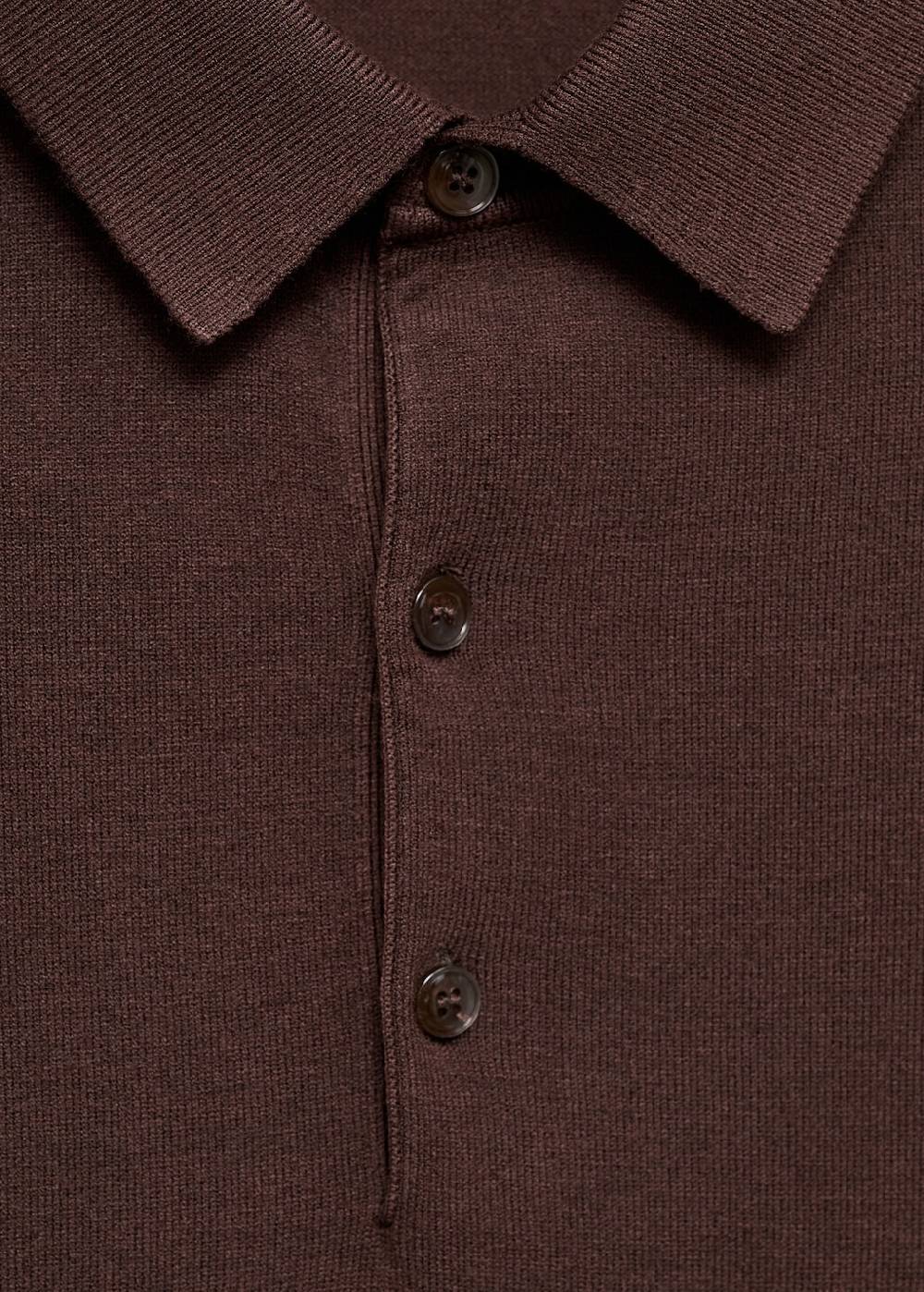 Mango Feinstrick-Poloshirt Bis zu 60% Rabatt