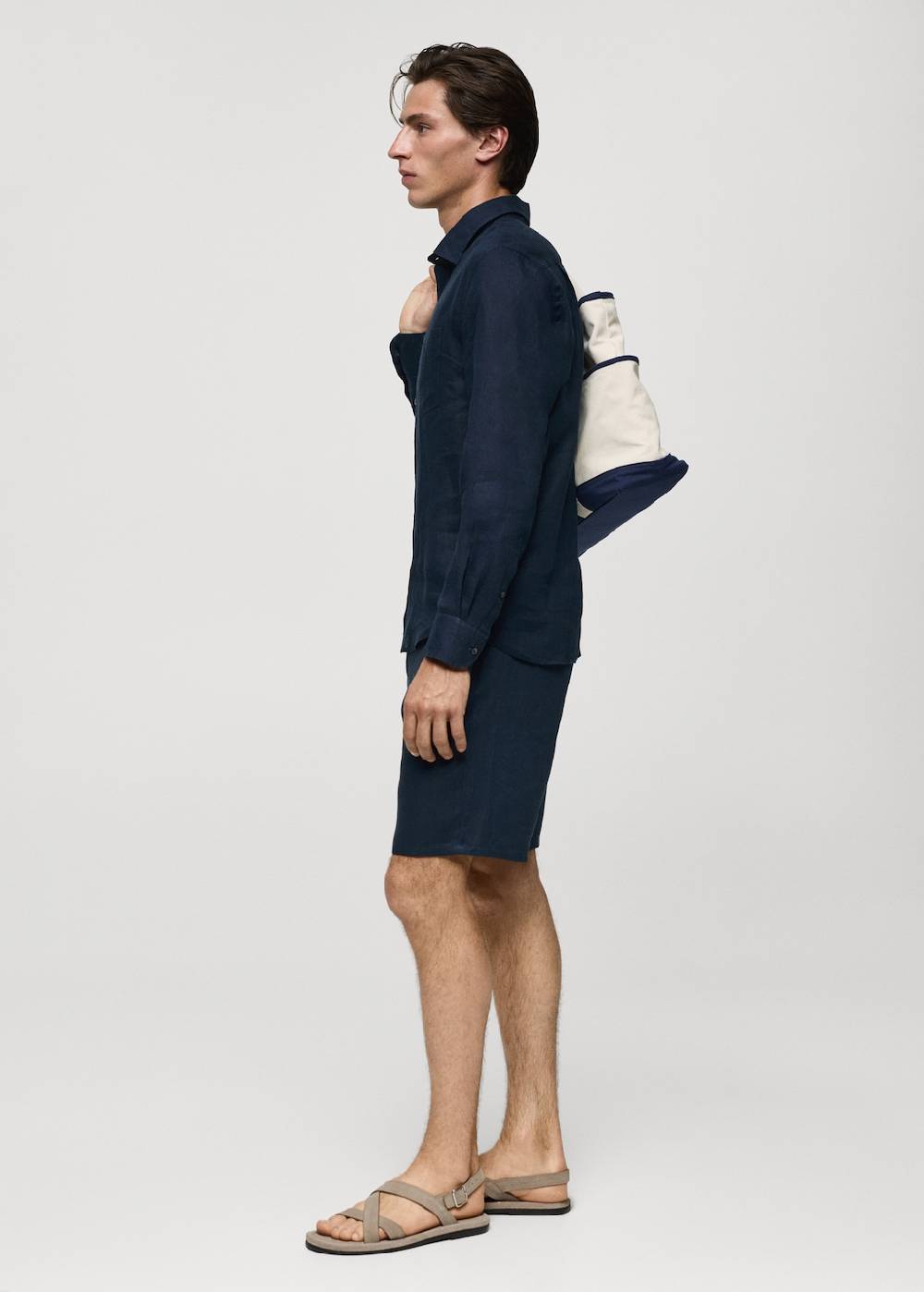 Mango Classic-Fit-Hemd aus 100 % Leinen Bis zu 65% Rabatt
