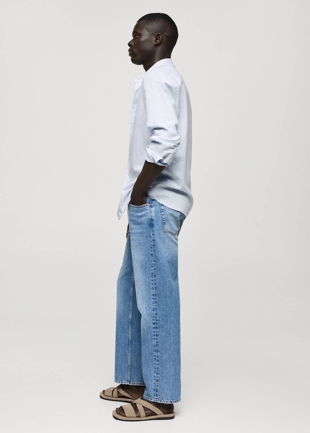 Mango Classic Fit-Leinenhemd Bis zu 55% Rabatt