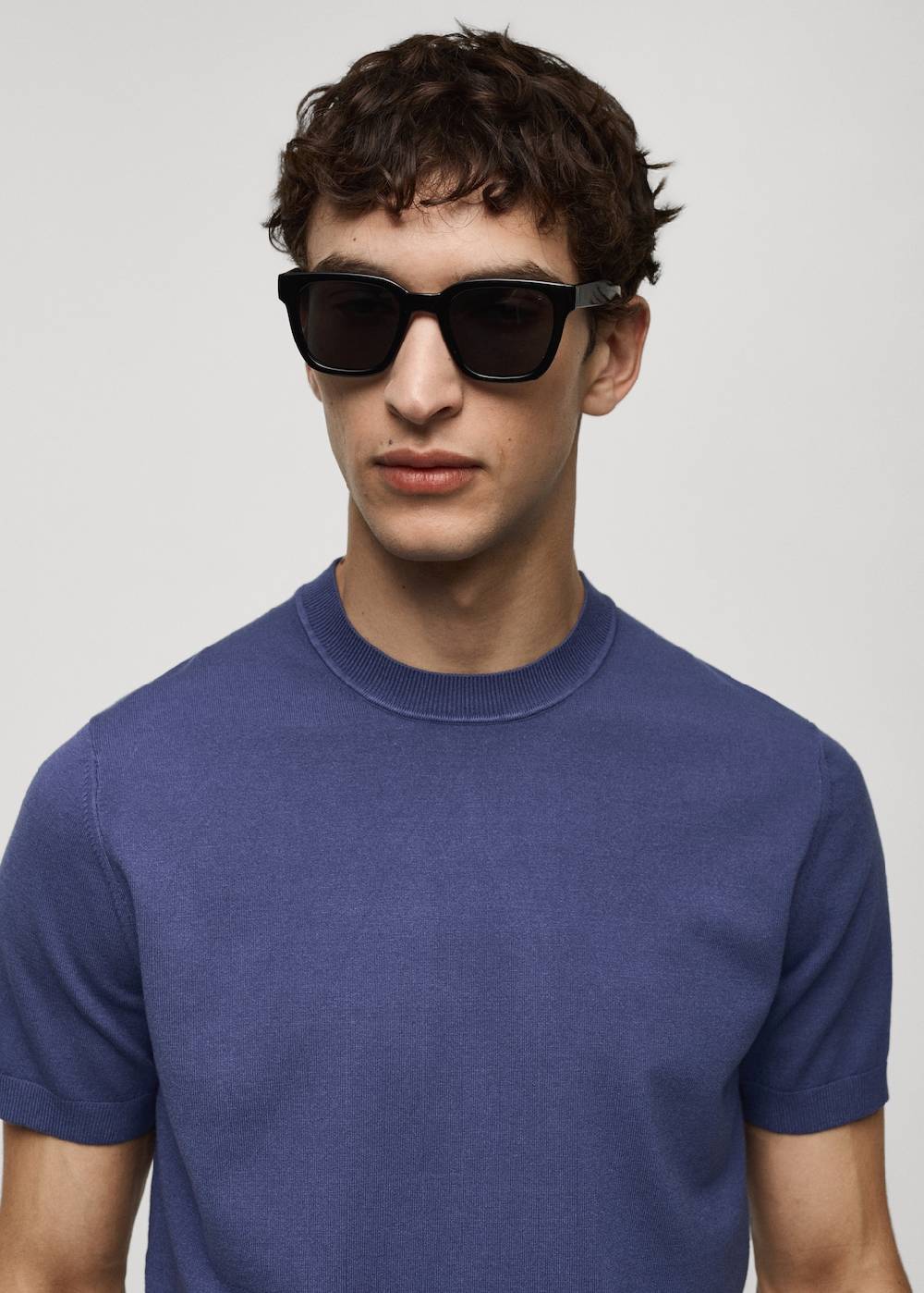 Mango Shirt aus Feinstrick Discount Store für neue Produkte