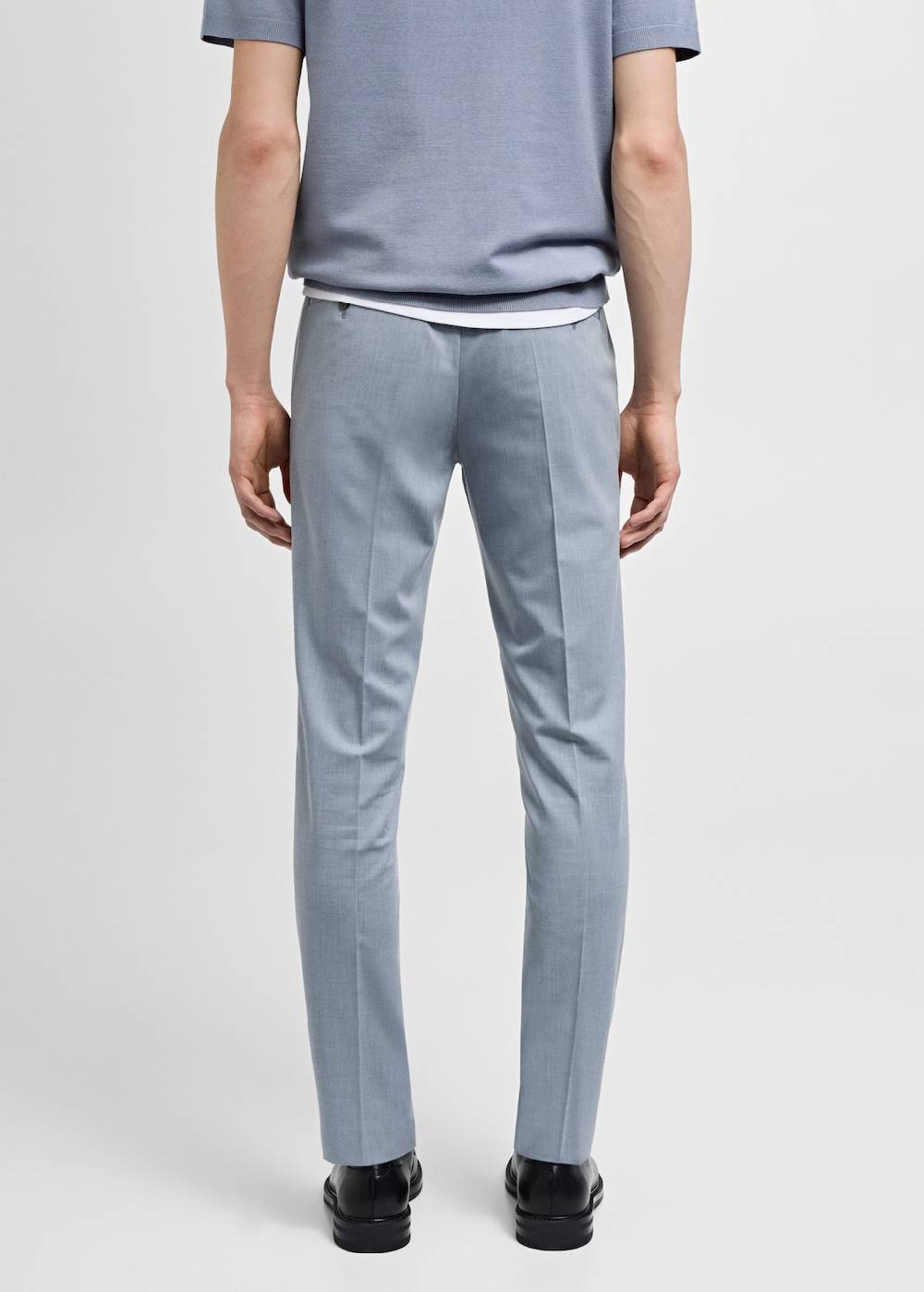 Mango Super Slim Fit-Anzughose aus Stretchstoff Clearance-Verkauf