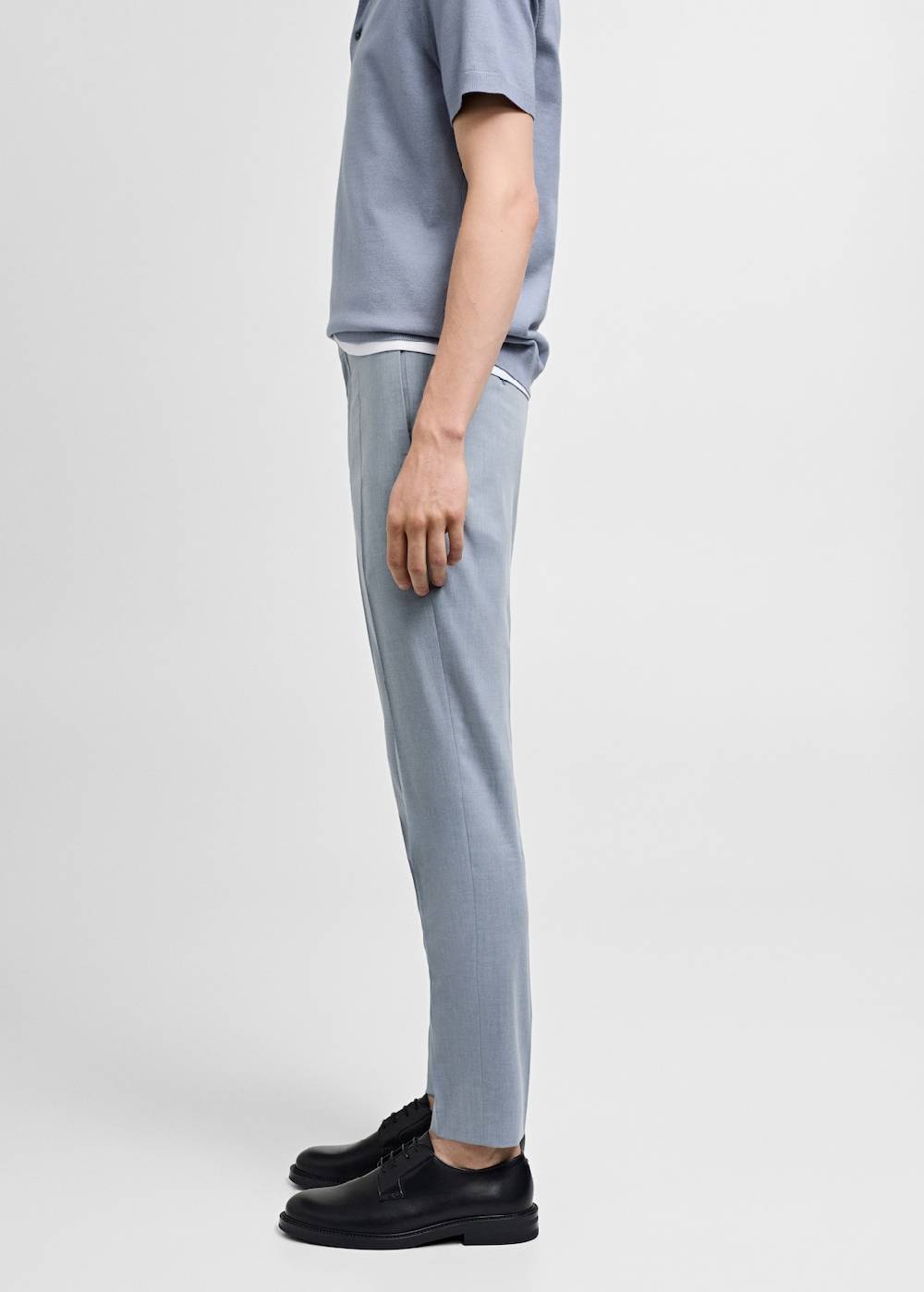 Mango Super Slim Fit-Anzughose aus Stretchstoff Clearance-Verkauf