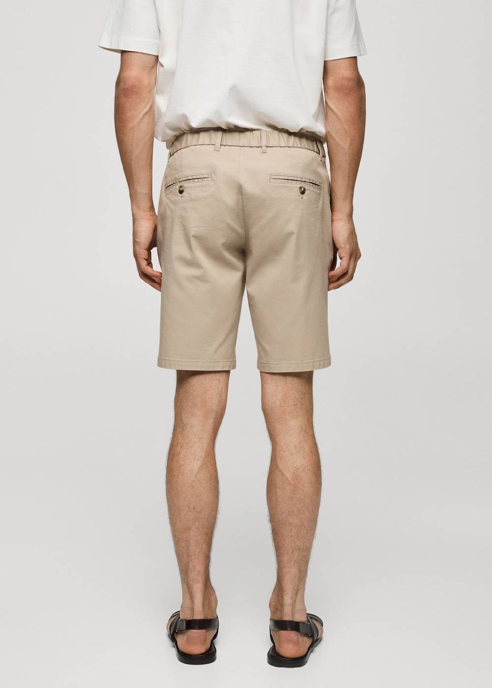 Mango Slim-Fit-Bermudashorts im Chino-Stil aus Baumwolle zollfrei