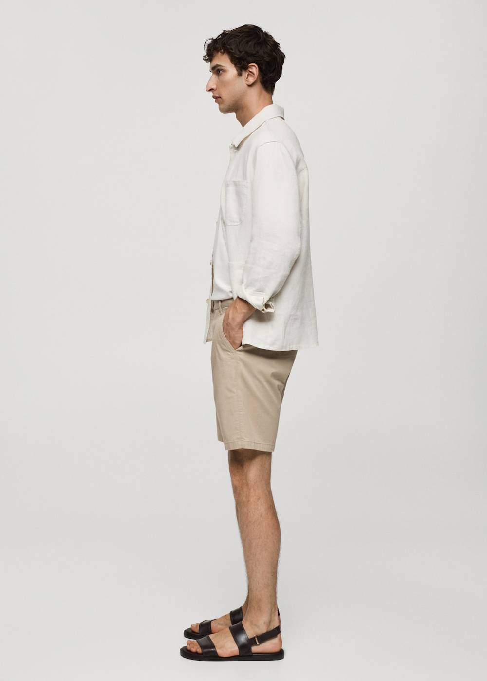 Mango Slim-Fit-Bermudashorts im Chino-Stil aus Baumwolle zollfrei