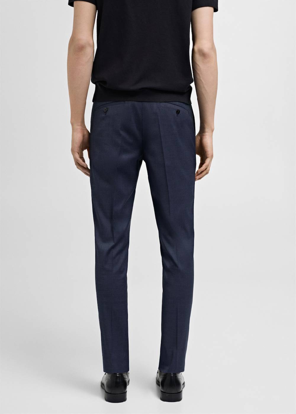Mango Super Slim Fit-Anzughose aus Stretchstoff 50% Rabatt für begrenzte Zeit