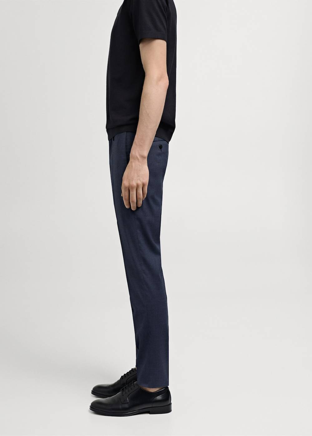 Mango Super Slim Fit-Anzughose aus Stretchstoff 50% Rabatt für begrenzte Zeit