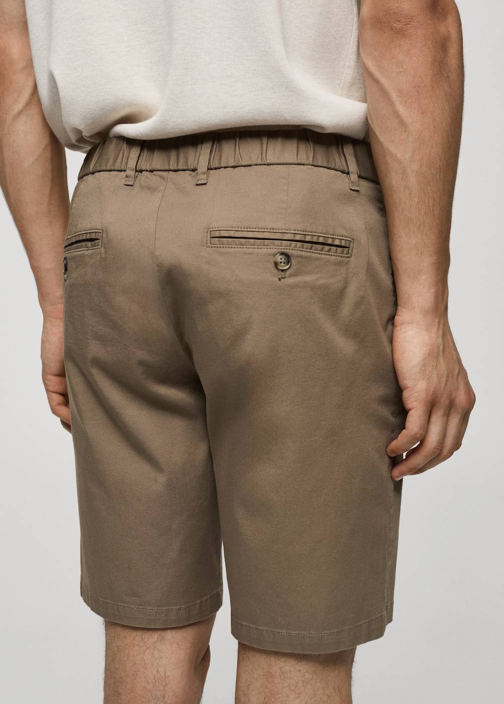 Mango Slim-Fit-Bermudashorts im Chino-Stil aus Baumwolle Limitierter Zeitrabatt