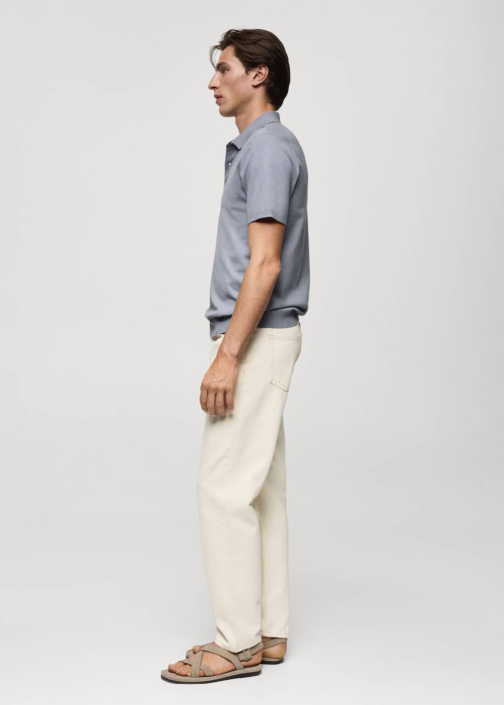 Mango Feinstrick-Poloshirt Günstig kaufen