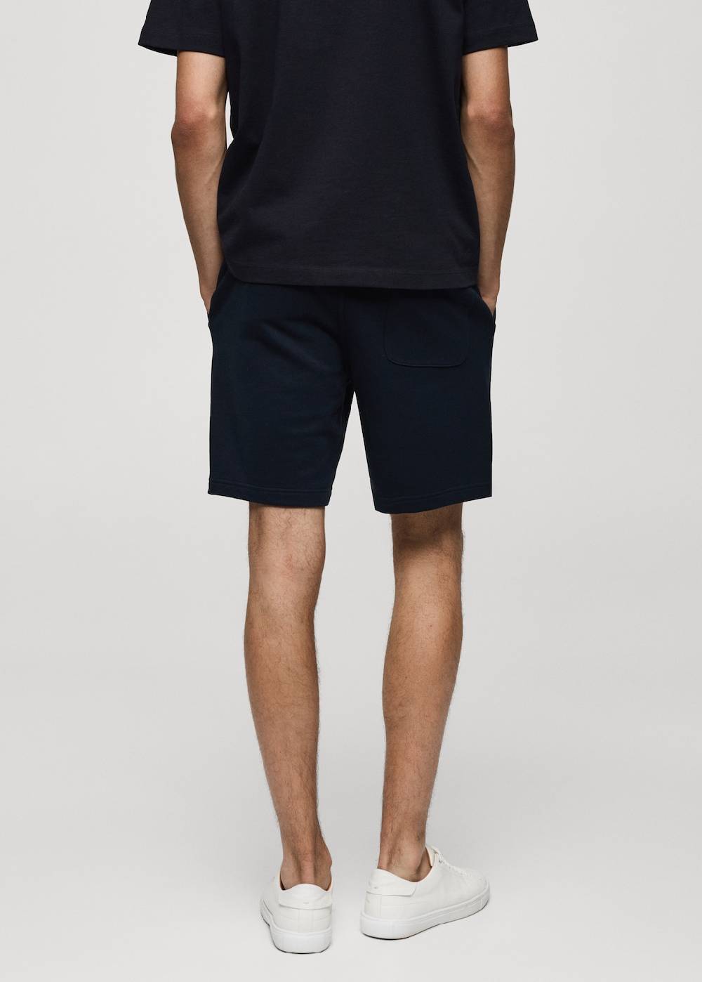 Mango Bermudashorts im Jogger-Stil aus Baumwolle Versandkostenfrei