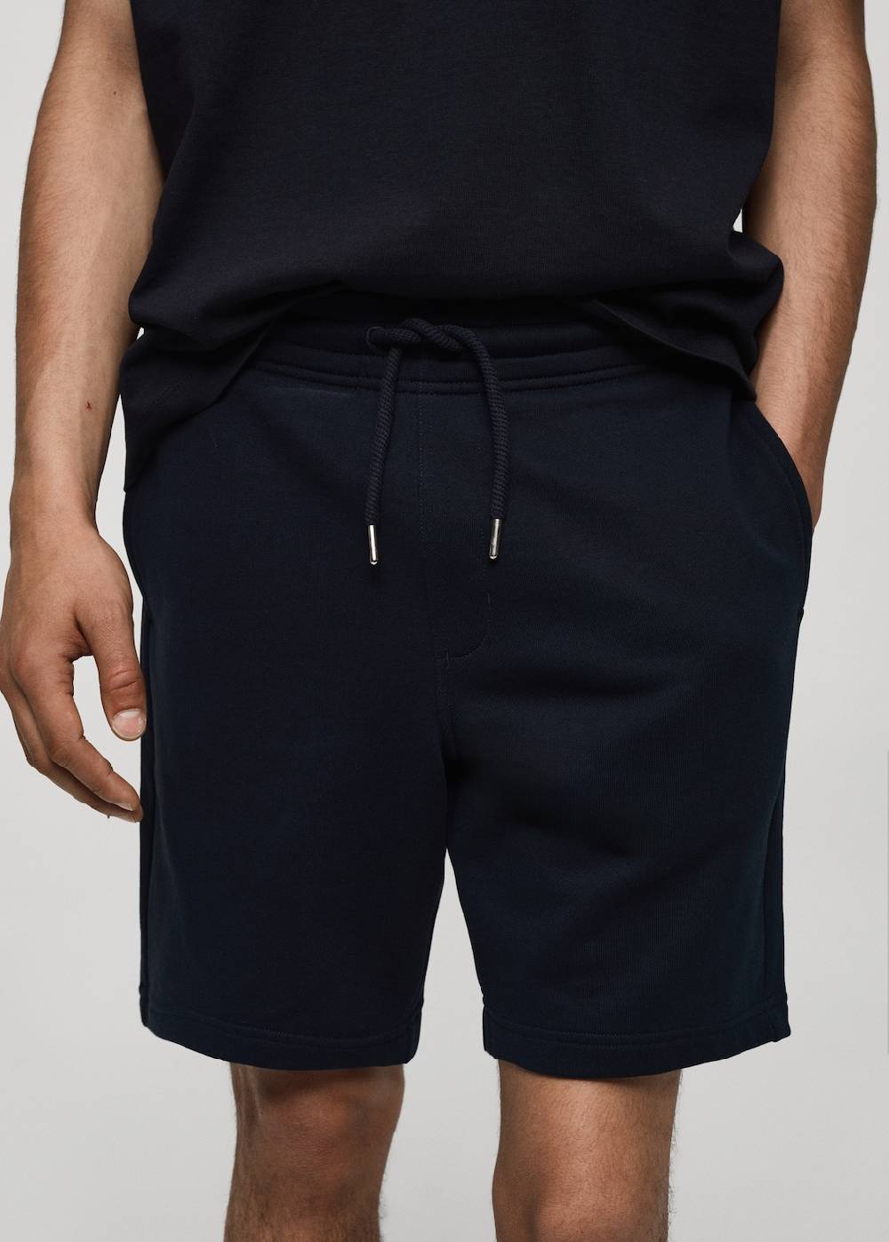 Mango Bermudashorts im Jogger-Stil aus Baumwolle Versandkostenfrei