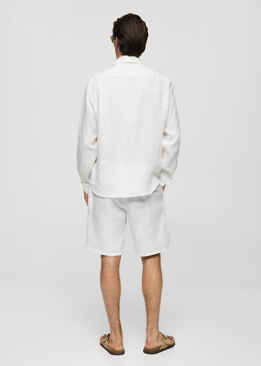 Mango Classic-Fit-Hemd aus 100 % Leinen Großer Ausverkauf