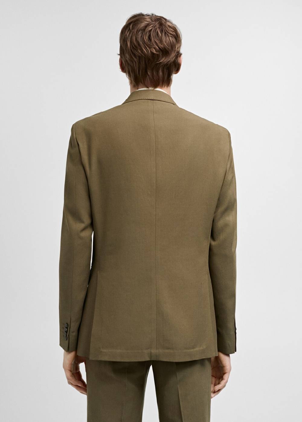 Mango Slim-Fit-Anzugjacke aus Tencel-Mischung Flash Sale