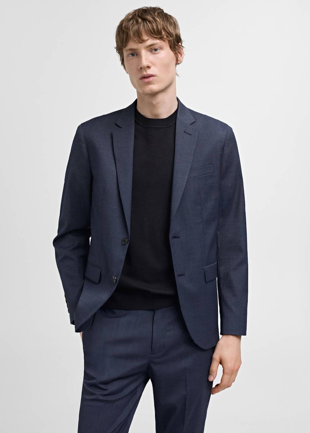 Mango Super Slim Fit-Anzugsakko aus Stretchgewebe