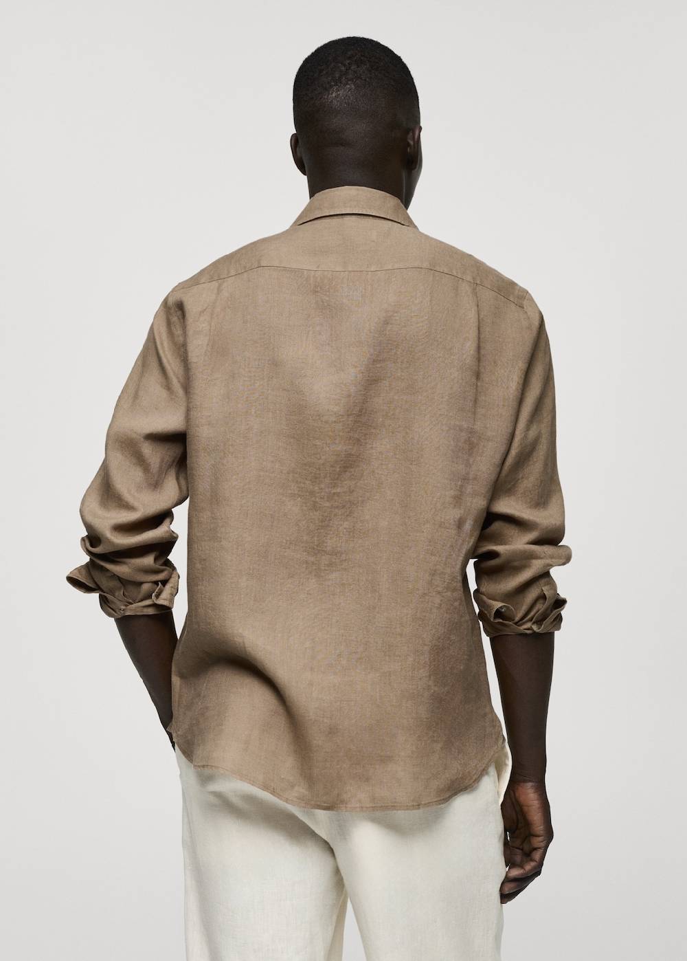 Mango Classic-Fit-Hemd aus 100 % Leinen Lagerräumung