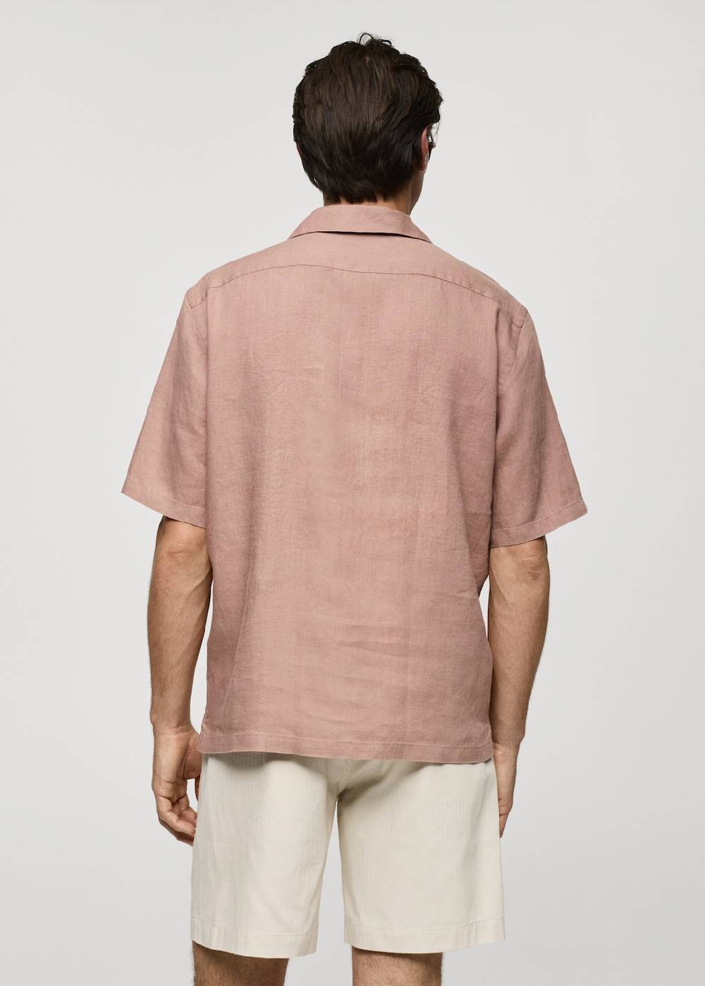 Mango Regular Fit-Hemd aus 100 % Leinen Heißer Verkauf