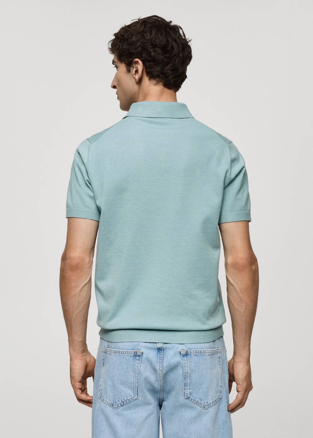 Mango Feinstrick-Poloshirt Neueste Mode