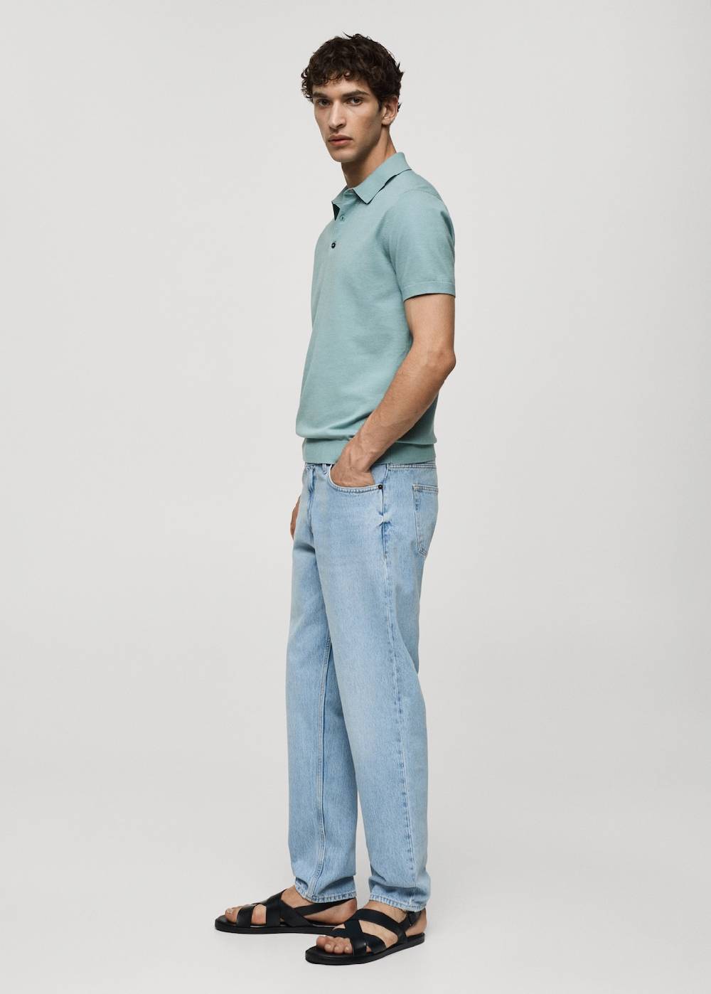 Mango Feinstrick-Poloshirt Neueste Mode
