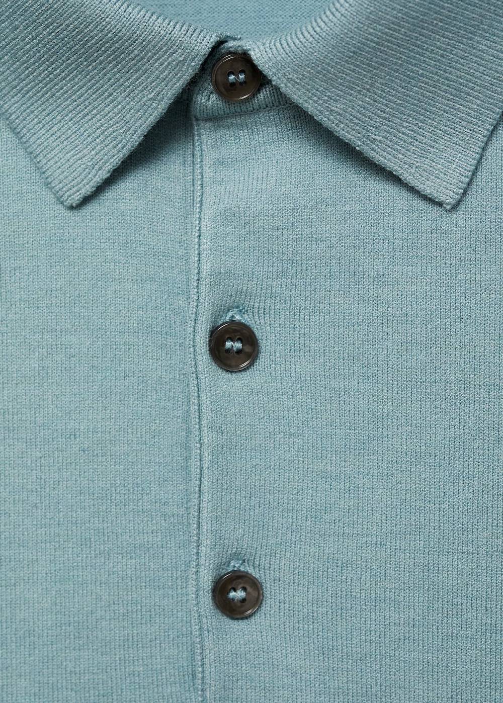 Mango Feinstrick-Poloshirt Neueste Mode