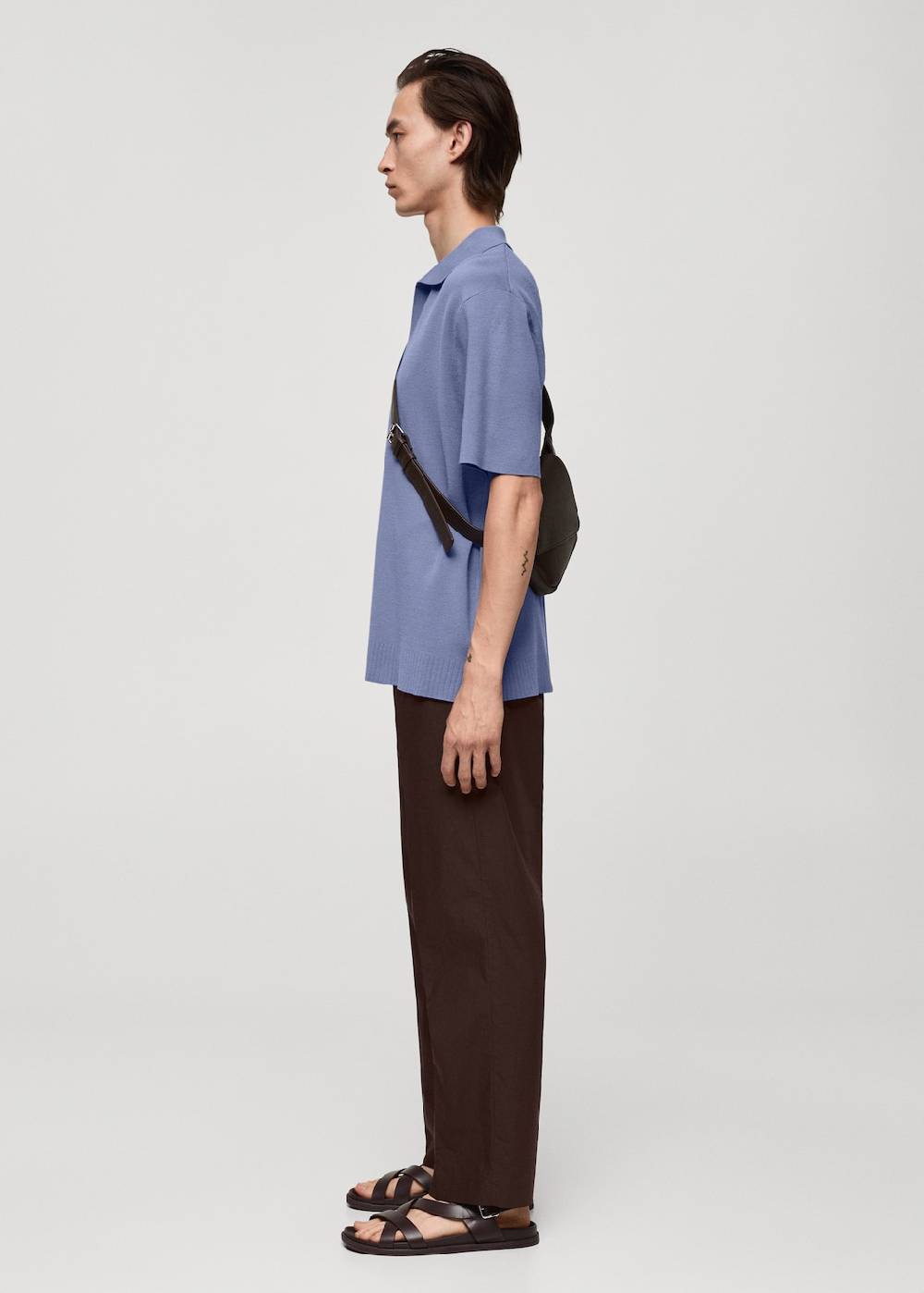 Mango Regular Fit-Hose aus 100 % Baumwolle Online Outlet