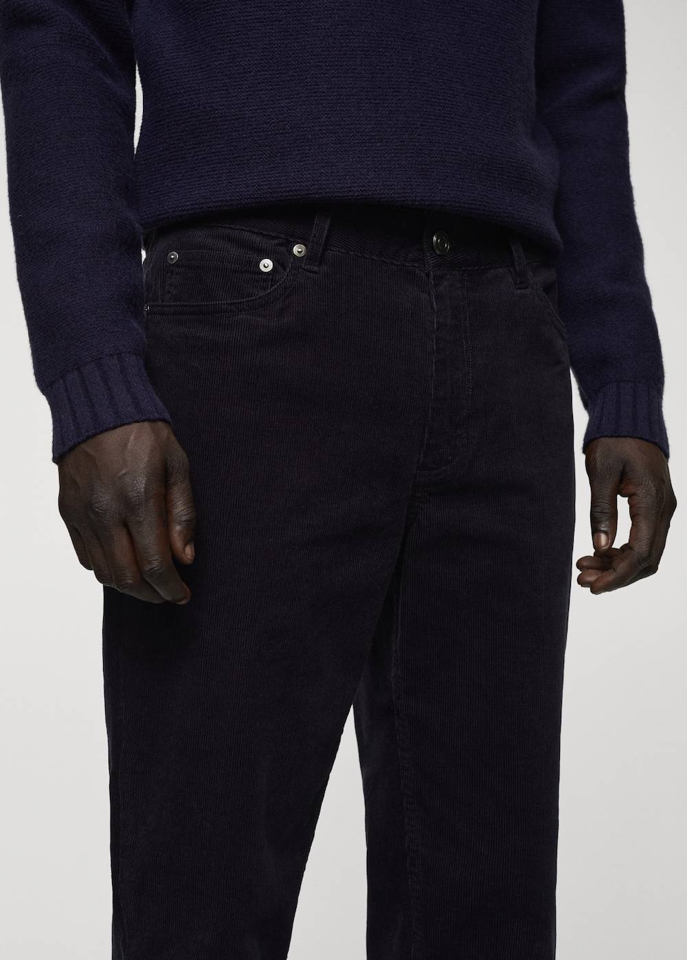 Mango Slim Fit-Feincordhose Tägliche Deals