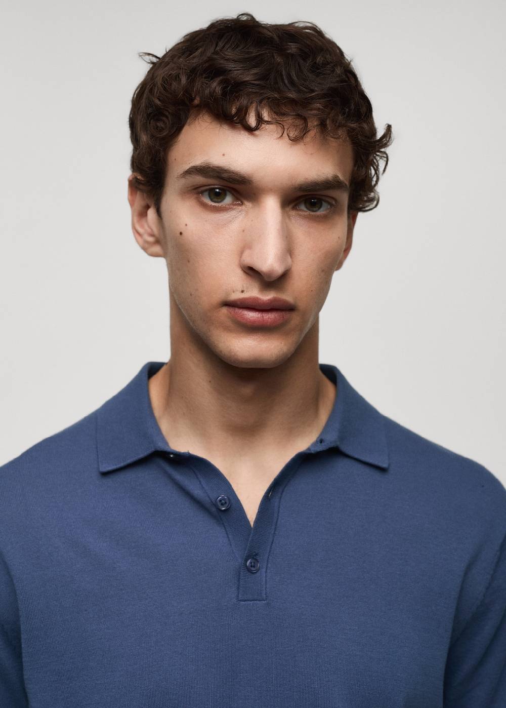 Mango Strick-Poloshirt aus 100 % Baumwolle VIP-Rabatte