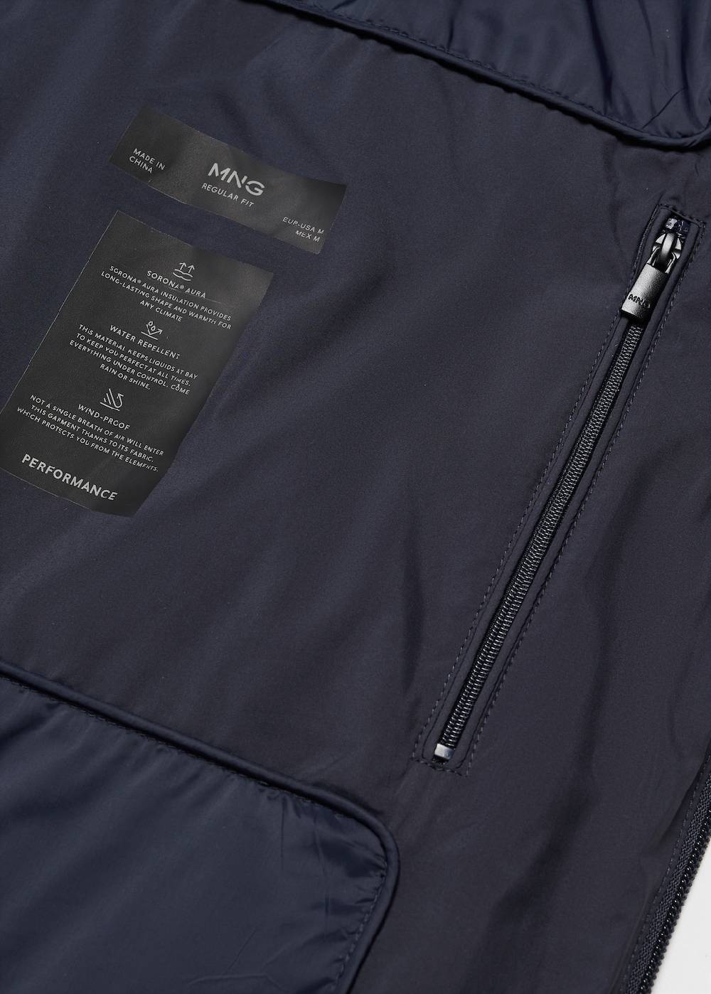 Mango Ultraleichter wasserabweisender Anorak Super Sparpreis