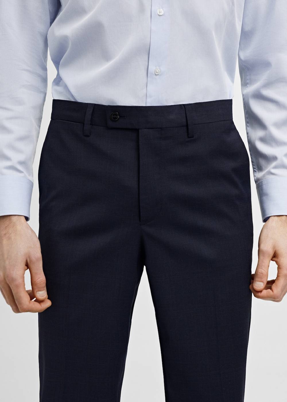 Mango Slim Fit-Anzughose aus Stretchstoff Letzte 3 Tage