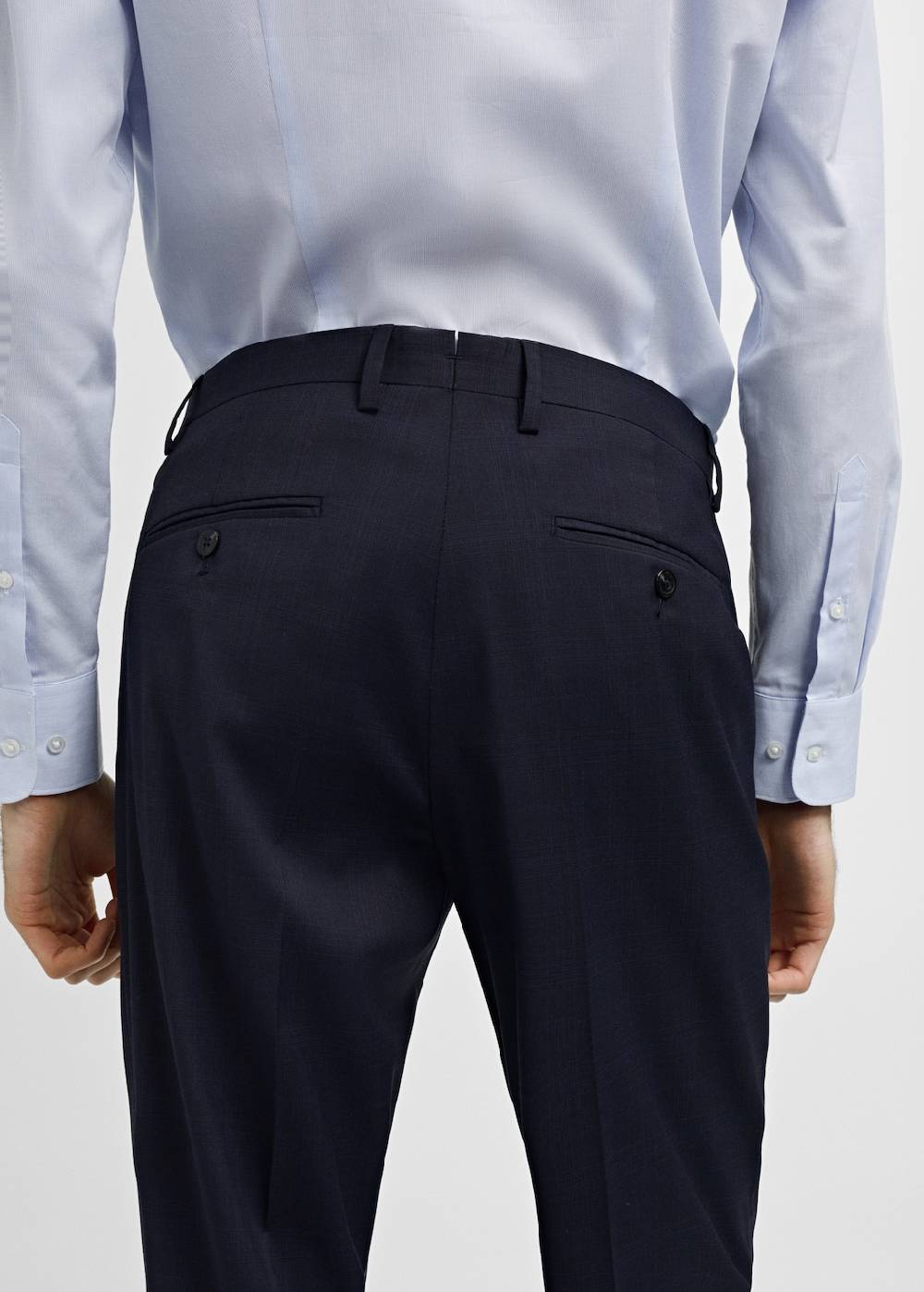 Mango Slim Fit-Anzughose aus Stretchstoff Letzte 3 Tage