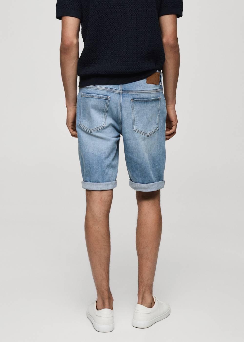 Mango Slim Fit-Jeans-Bermudashorts Vierteljährliche Förderung