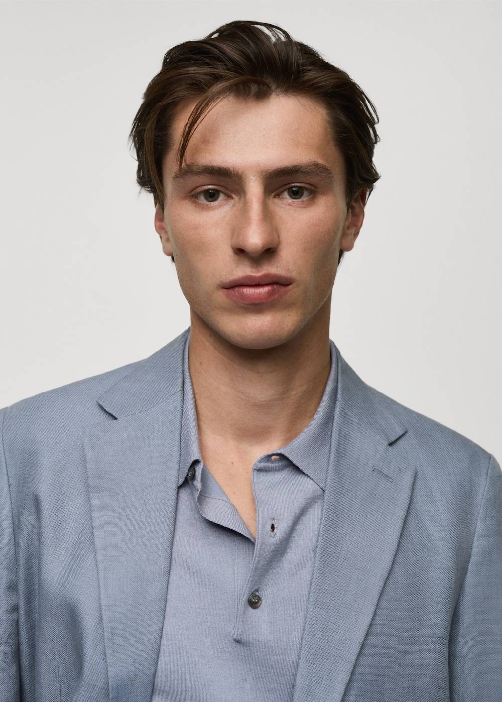 Mango Slim Fit-Blazer aus 100 % Leinen Riesige Rabatte