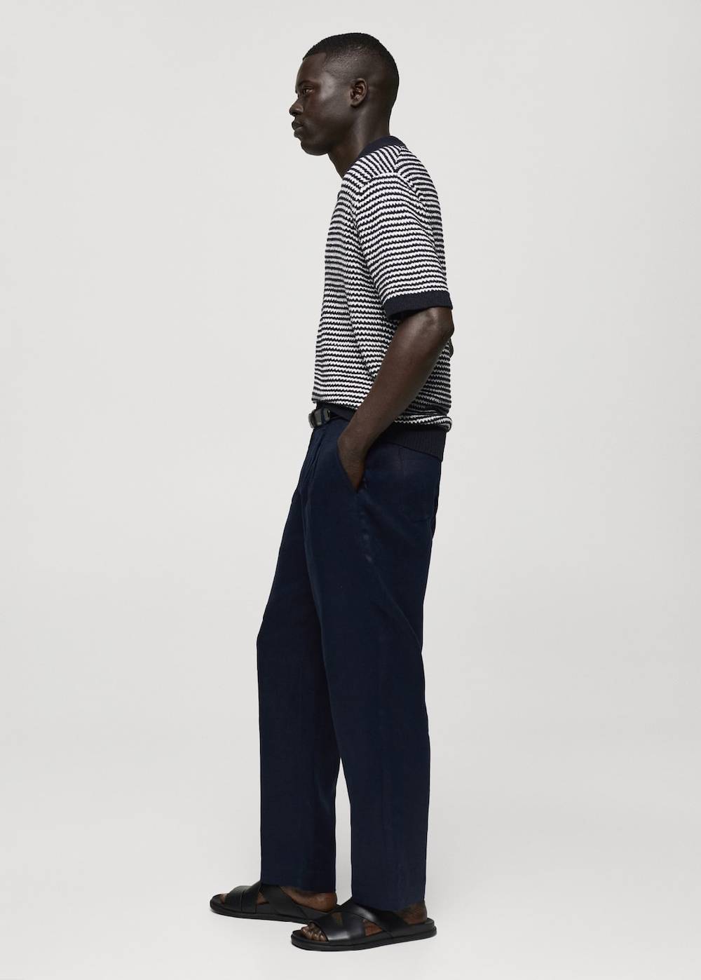 Mango Relaxed-Fit-Hose aus 100 % Leinen 50% Rabatt für begrenzte Zeit