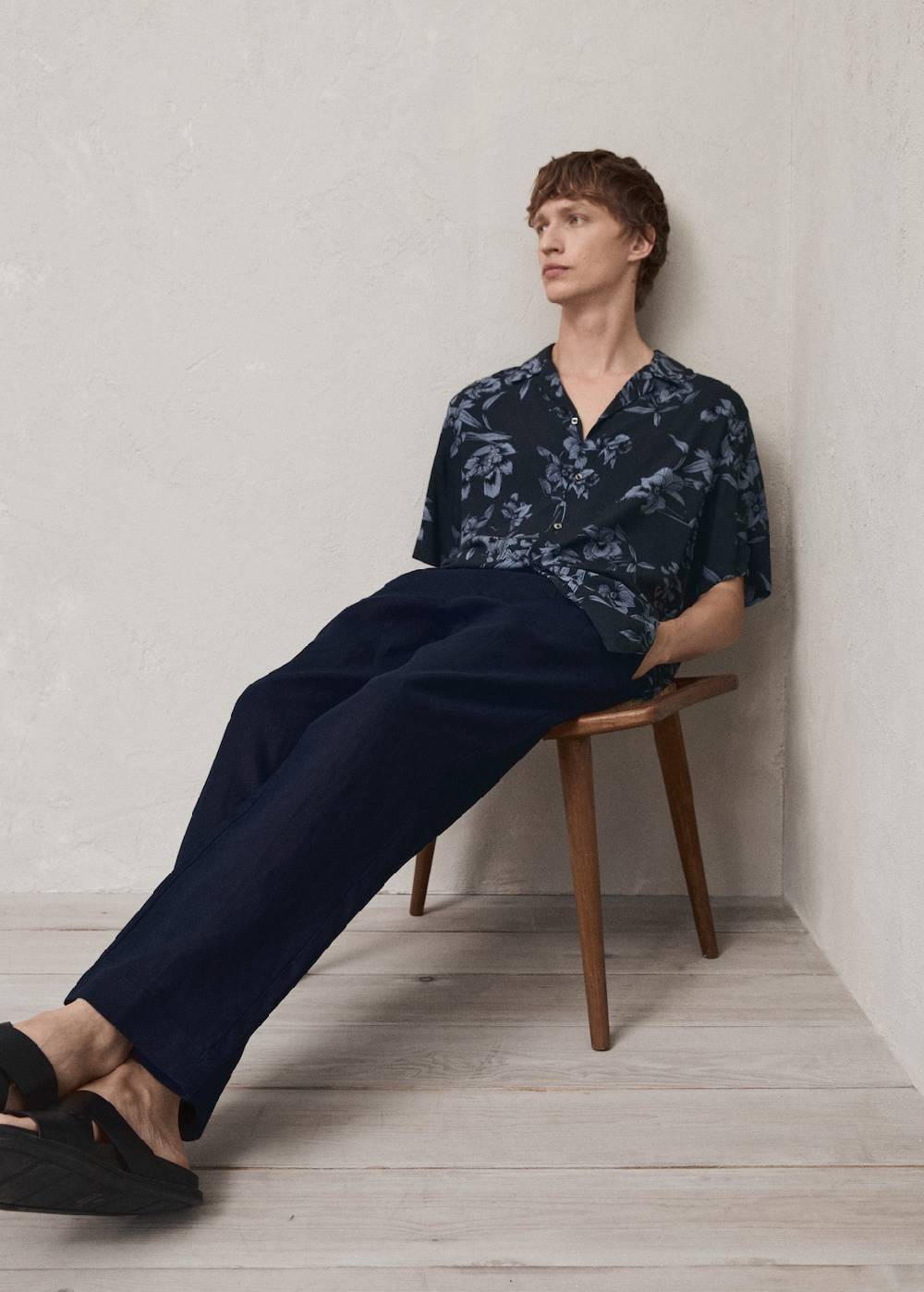 Mango Relaxed-Fit-Hose aus 100 % Leinen 50% Rabatt für begrenzte Zeit