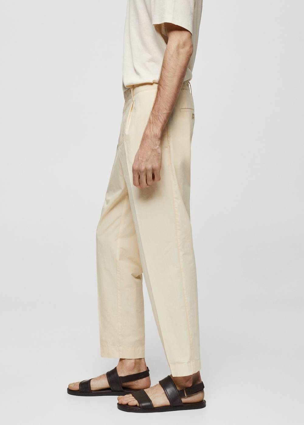 Mango Slim-Fit-Hose aus 100 % Baumwolle 2025