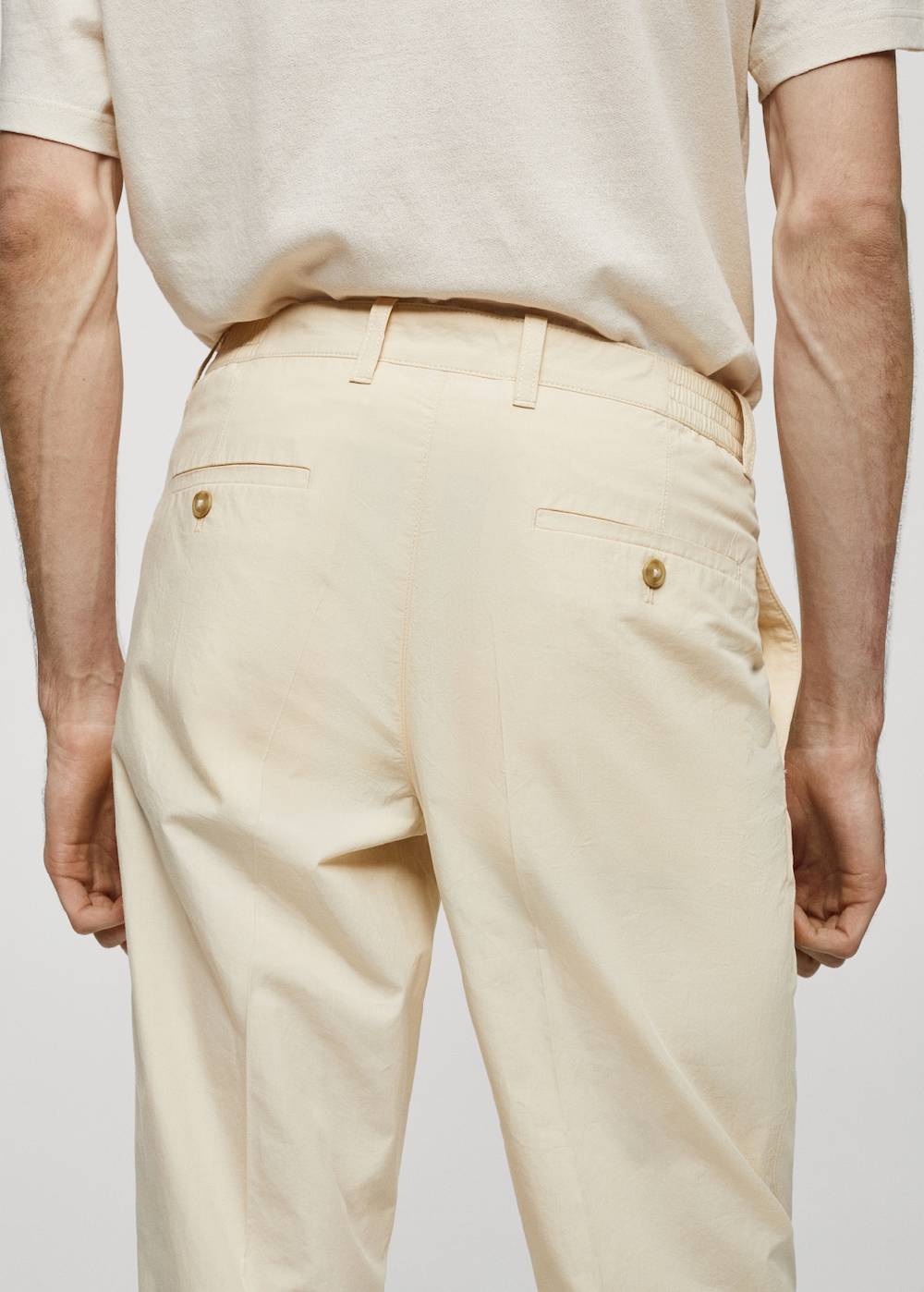 Mango Slim-Fit-Hose aus 100 % Baumwolle 2025