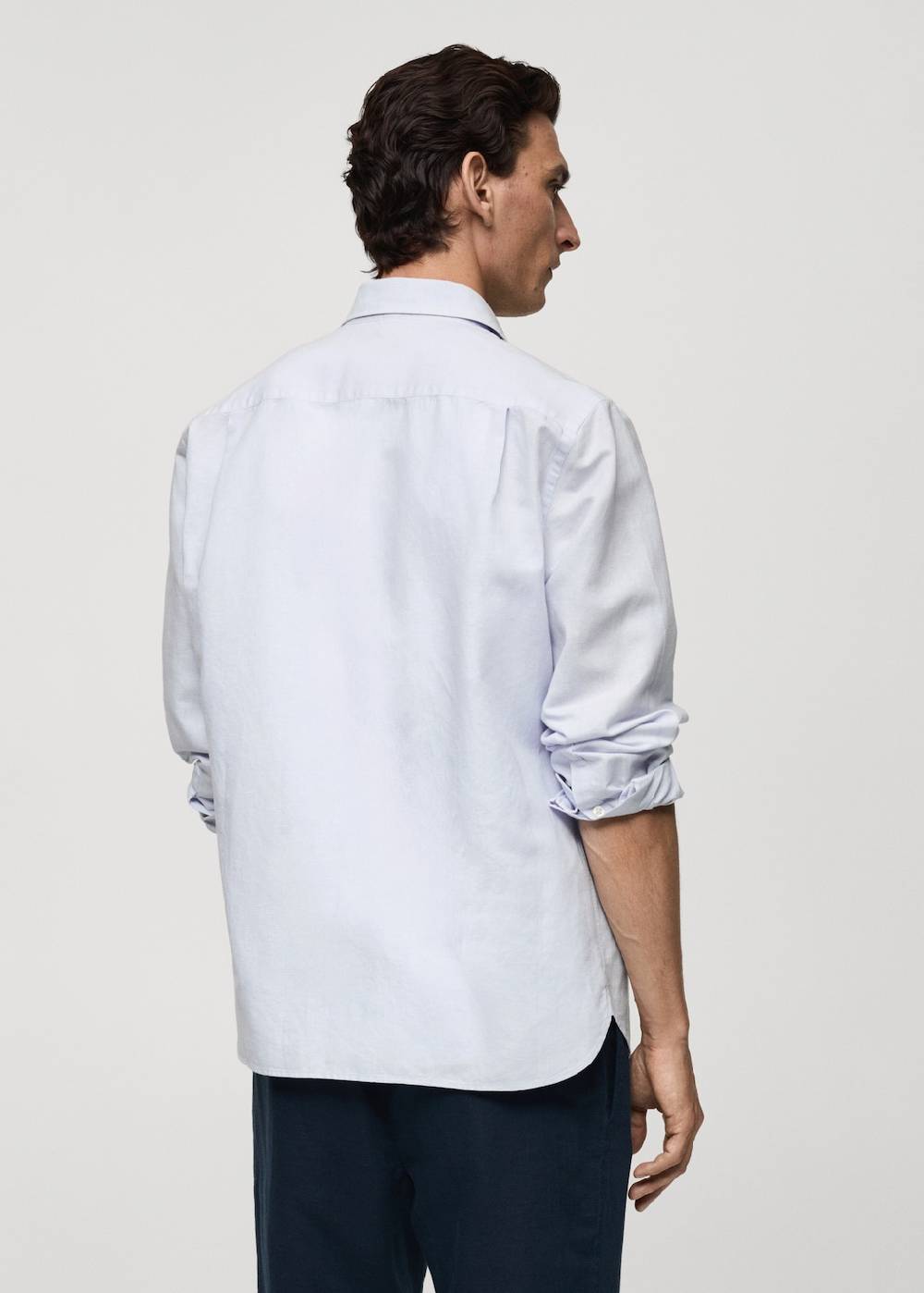 Mango Classic Fit-Leinenhemd Online