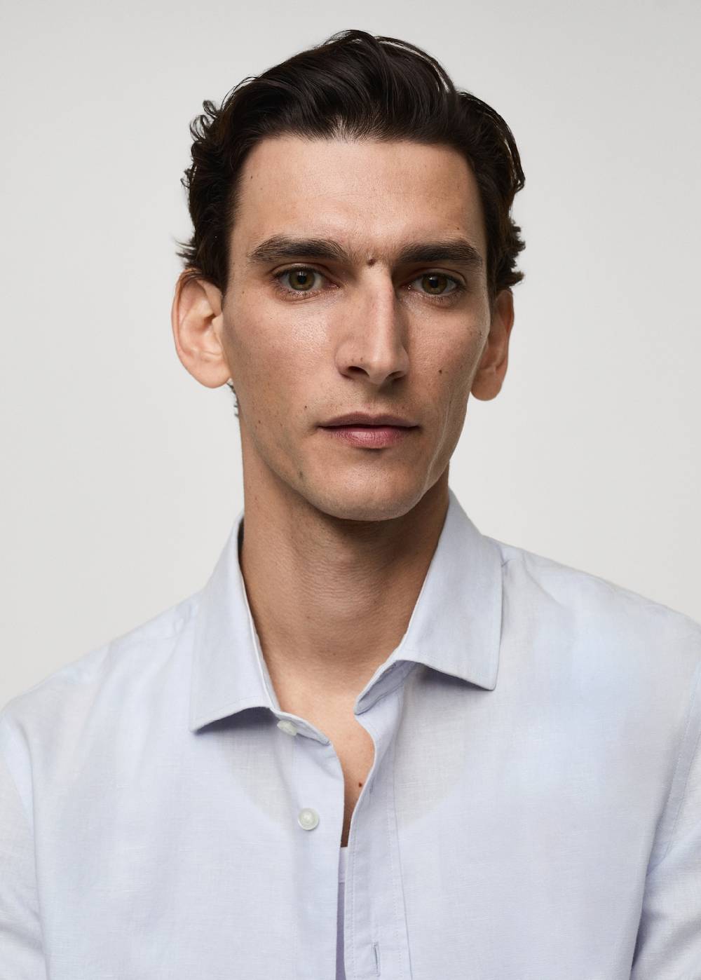 Mango Classic Fit-Leinenhemd Online