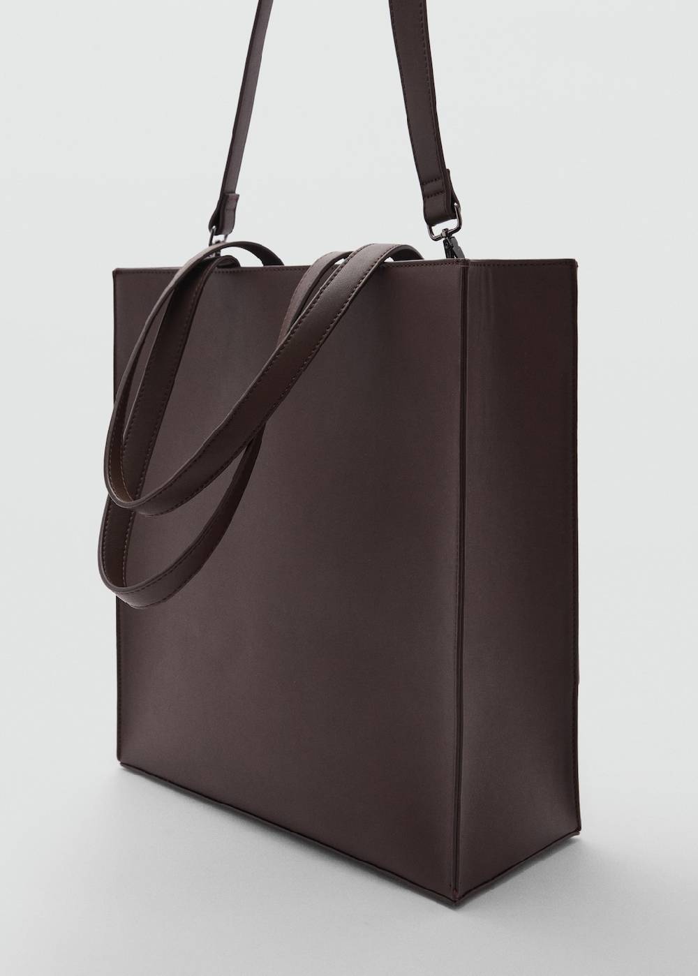 Mango Tote-Bag mit Leder-Effekt Fabrikverkauf