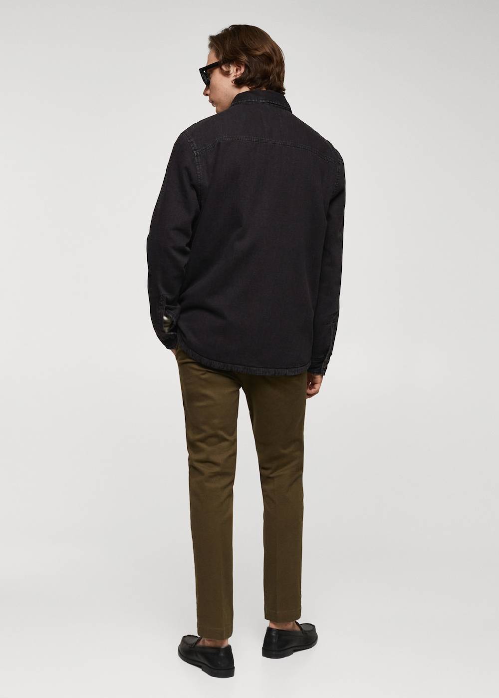 Mango Gestepptes Jeans-Overshirt Blitzverkäufe