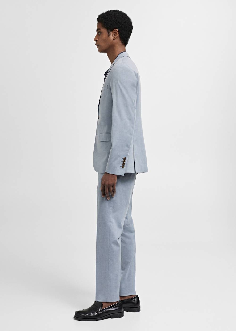 Mango Super Slim Fit-Anzugsakko aus Stretchgewebe Fabrikpreis