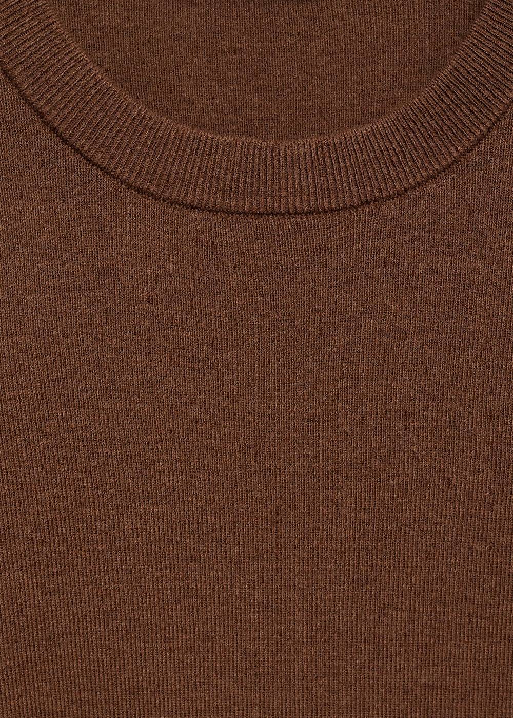 Mango Strickshirt aus Baumwolle Rabatt