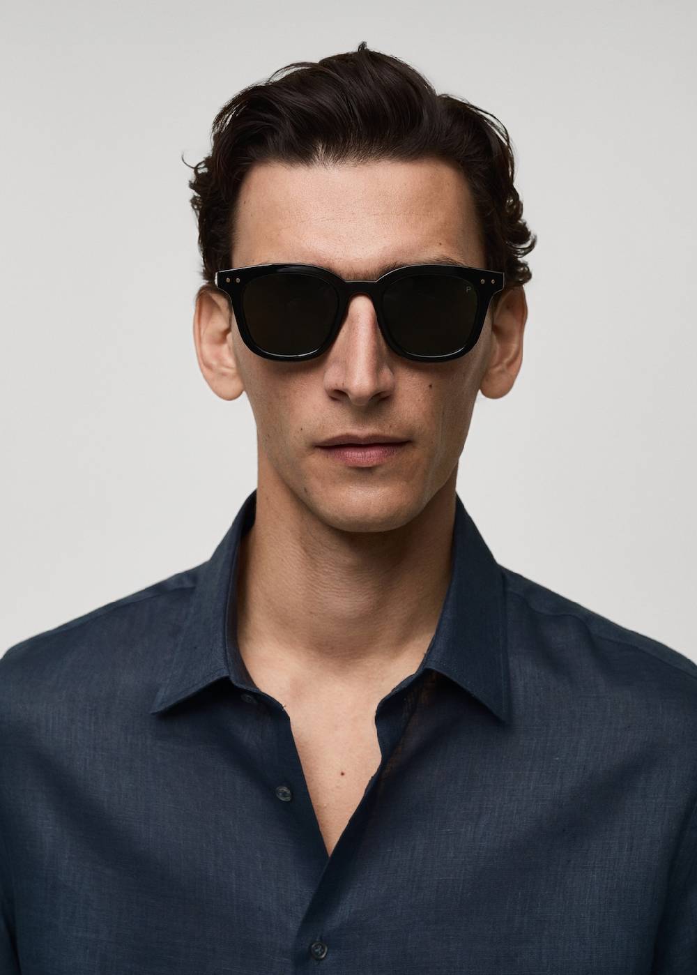 Mango Regular Fit-Hemd aus 100 % Leinen Begrenztes Angebot