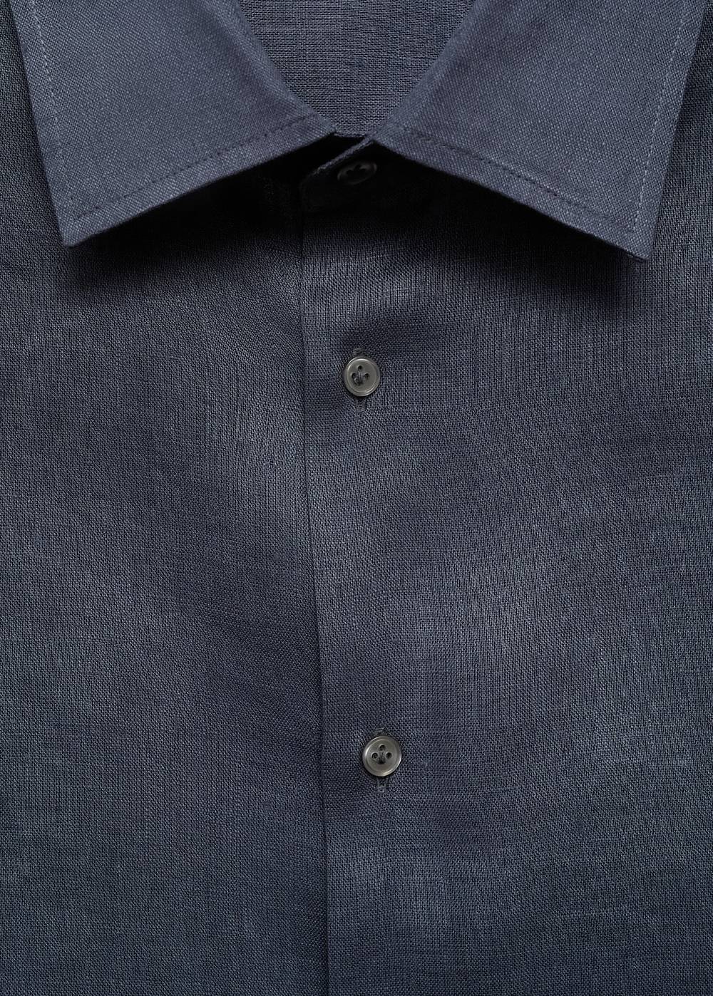 Mango Regular Fit-Hemd aus 100 % Leinen Begrenztes Angebot