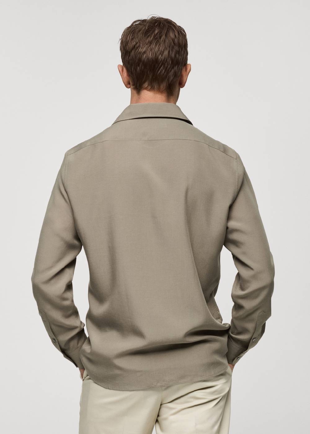 Mango Regular Fit-Hemd aus Lyocell Preisnachlass