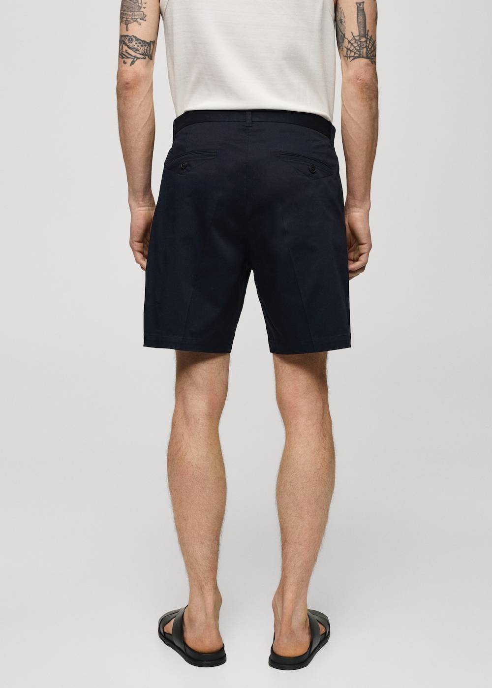 Mango Slim Fit-Bermudashorts aus Baumwolle Saisonschlussverkauf