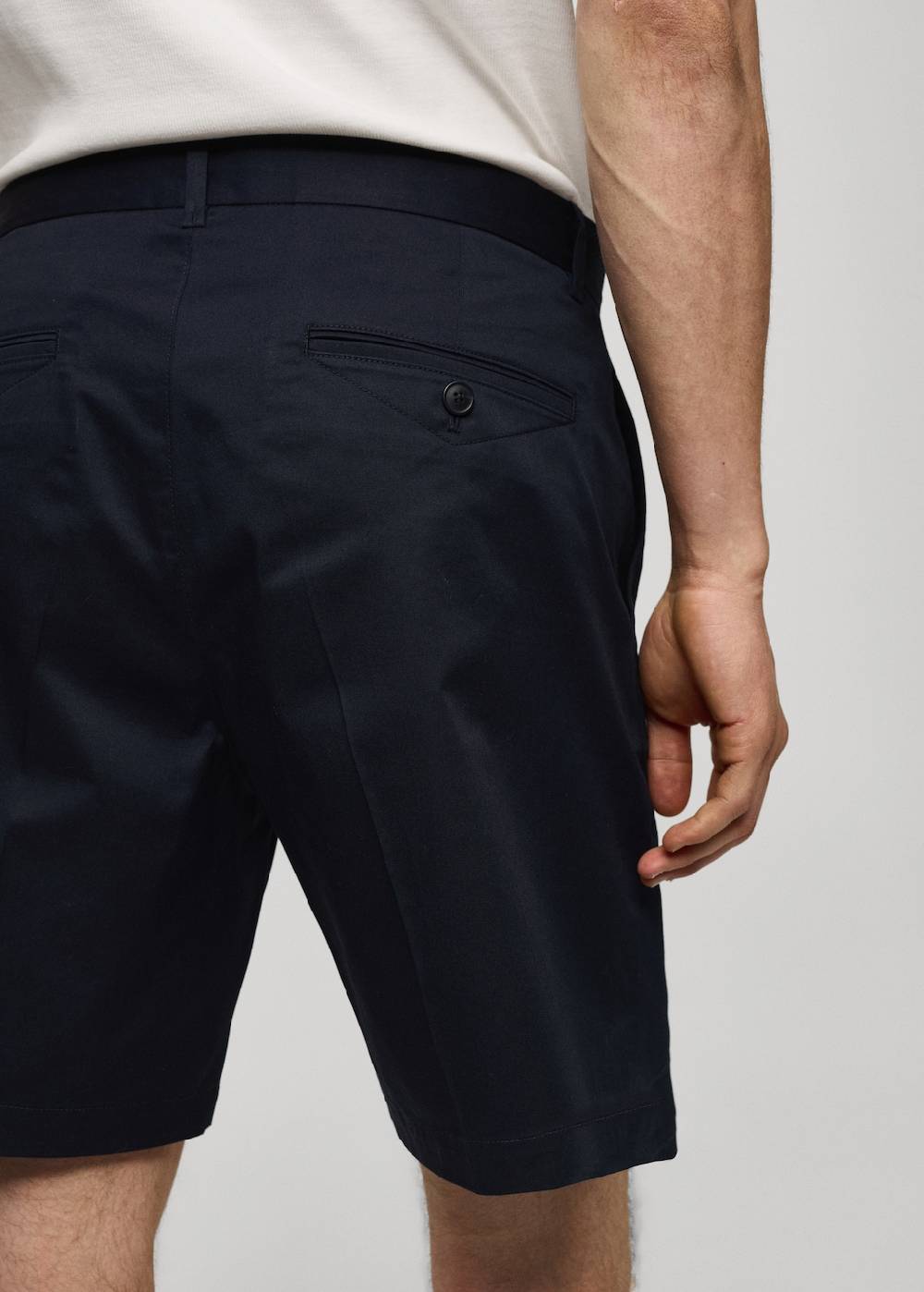 Mango Slim Fit-Bermudashorts aus Baumwolle Saisonschlussverkauf