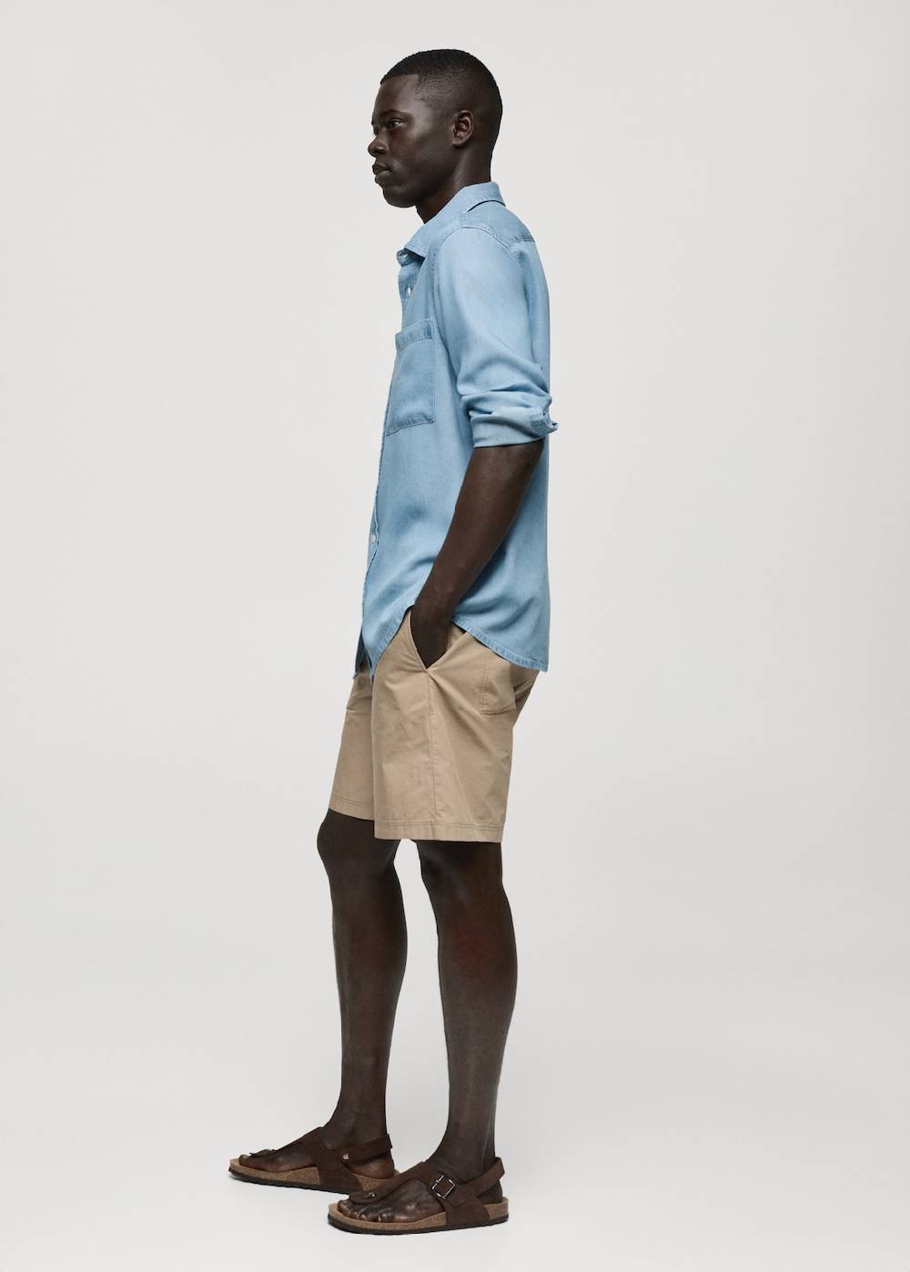 Mango Regular-Fit-Hemd aus 100 % Tencel Vatertagsangebot