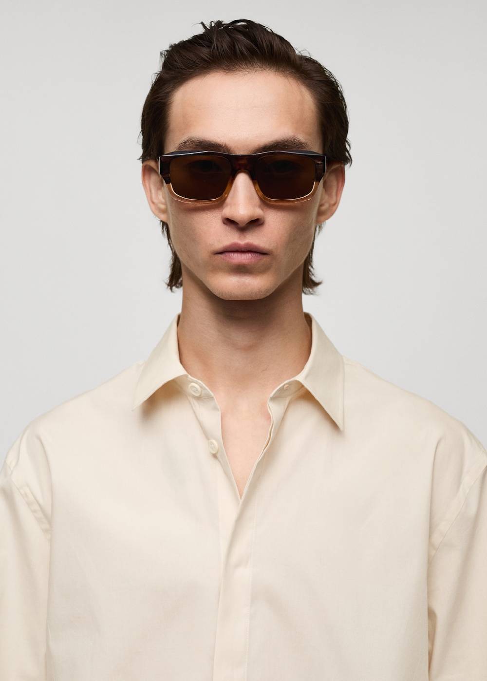 Mango Regular-Fit-Hemd aus 100 % Baumwolle Neueste Mode